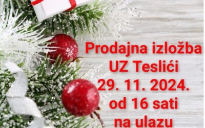 Prodajna izložba adventskih vijenaca