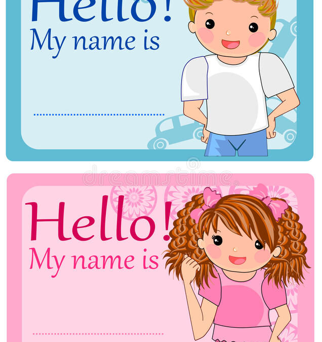 Hello! My name is…