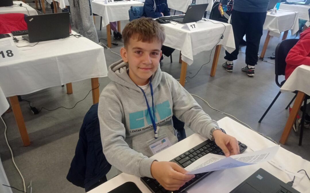 Uspjeh na Državnom natjecanju iz informatike
