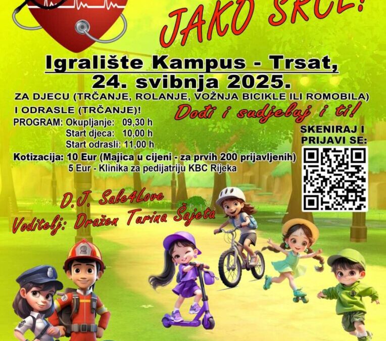 Poziv za sudjelovanje u humanitarnom sportskom događaju