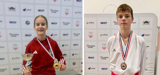 Izvrstan uspjeh naših učenika na Prvenstvu Hrvatske u karateu