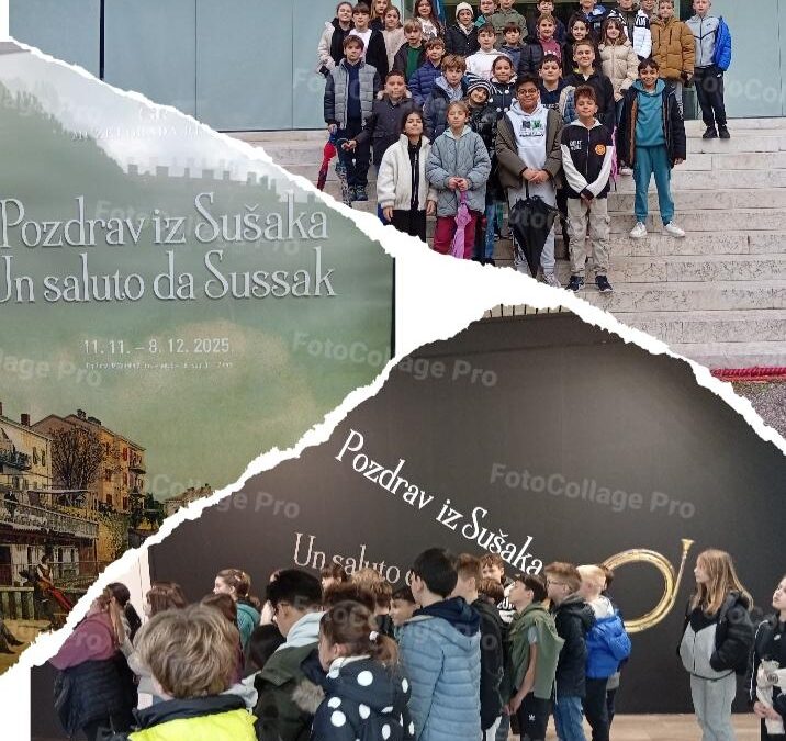 Posjet izložbi „Pozdrav iz Sušaka“