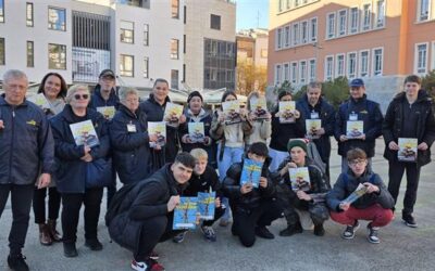 Volontiranje uz prodavače časopisa „Ulične svjetiljke“