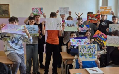 Grafiti za eTwinning projekt „Lektiru u ruke…“