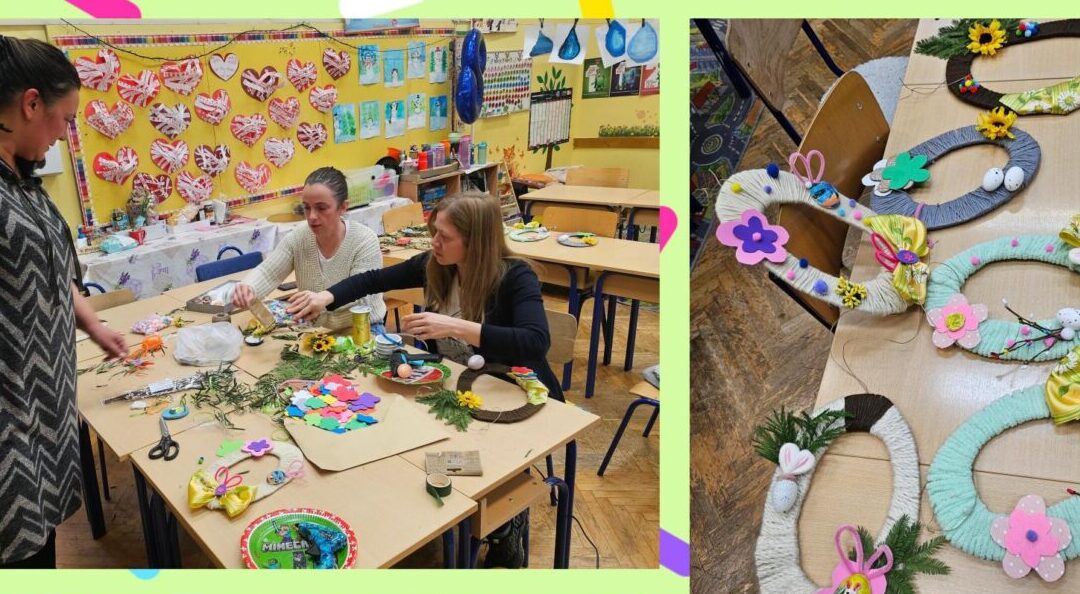 Izrada ukrasa za Uskrsni sajam