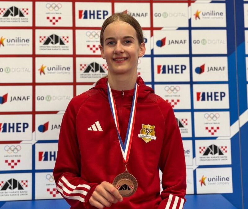 Dora Schubert nastavlja s uspjesima u karateu