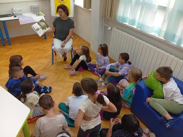 Prvi put u školskoj knjižnici